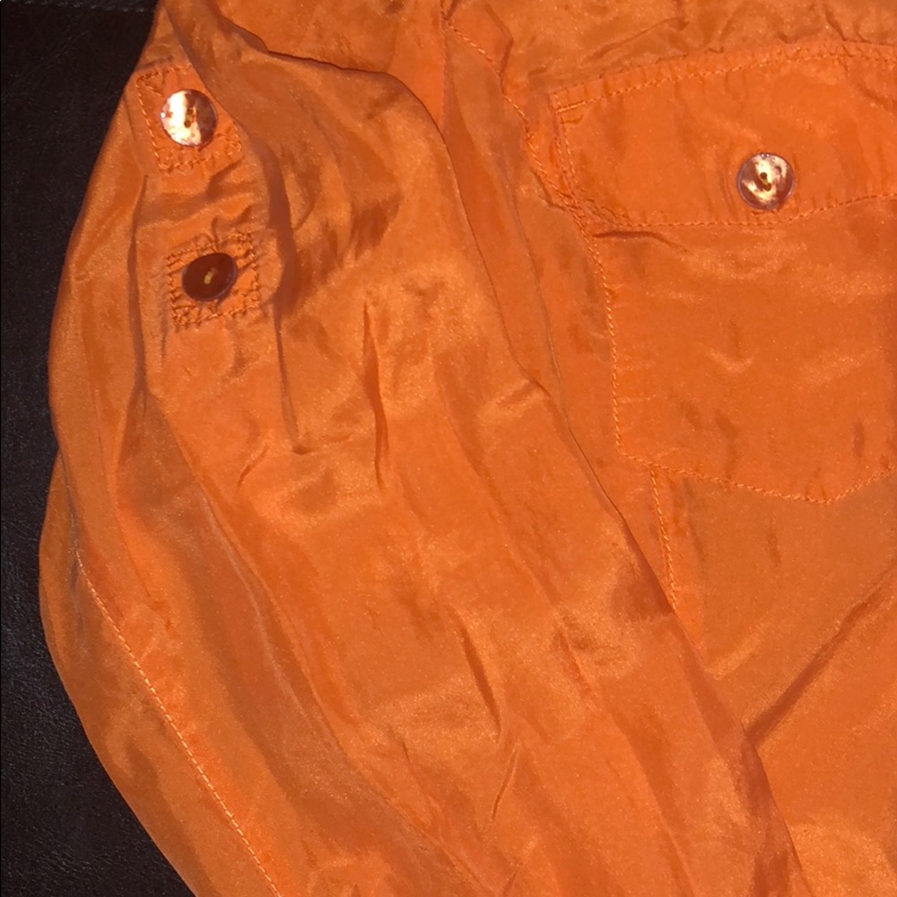 Express Button Down Silk Shirt - image 3